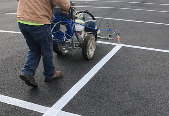 Parking lot Striping